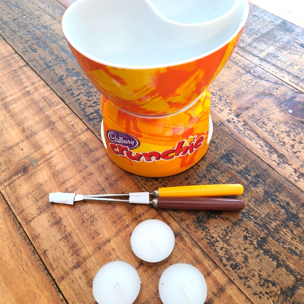 🍫CRUNCHIE fondue set